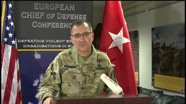 ✅** U.S. General Curtis Scaparrotti Eurocom Commander Speaks Re. European Defense 4/26/17