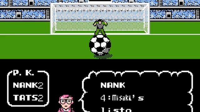 Capitan Tsubasa 2 NES Penales