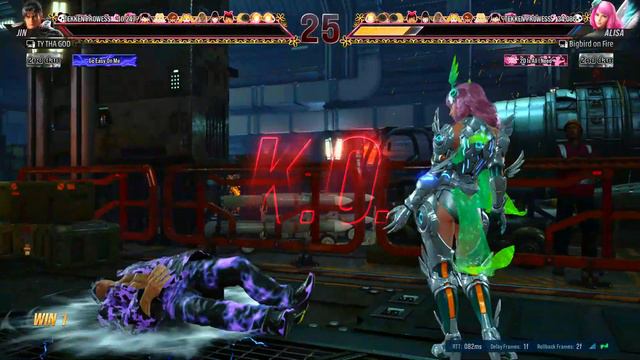 TEKKEN 8 ONLINE MATCHES VS ALISA смотреть онлайн