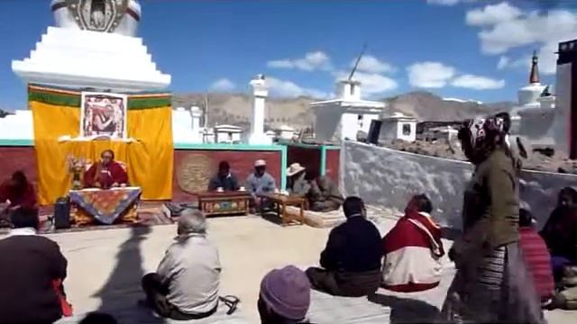 Tibetan martyrs memory pillar inaugarated by Atak Rinpoche at TR C 8, Ladakh 0 смотреть онлайн