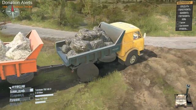 Spintires: MudRunner Обзор мода Маз 503 Приватный мод смотреть онлайн