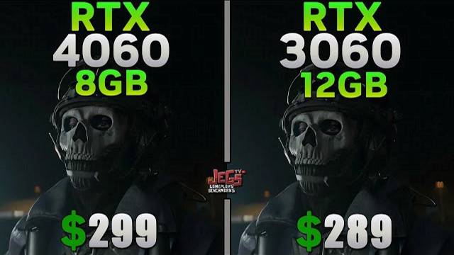 RTX4060 8GB VS RTX3060 12GB