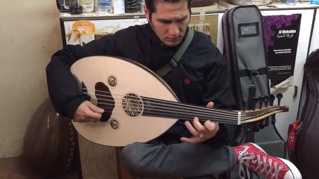 Rosewood-maple turkish style oud played by ILIAS made by Dimitris смотреть онлайн