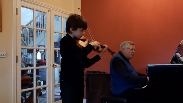 Крейслер-Тартини Вариации на т. Корелли реп. Миша Kreisler -Tartini Variations On Corelli Rehearsal