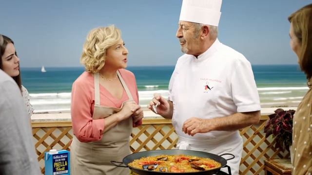 Caldo Paella Fácil Gallina Blanca con Karlos Arguiñano y Carmen Machi смотреть онлайн