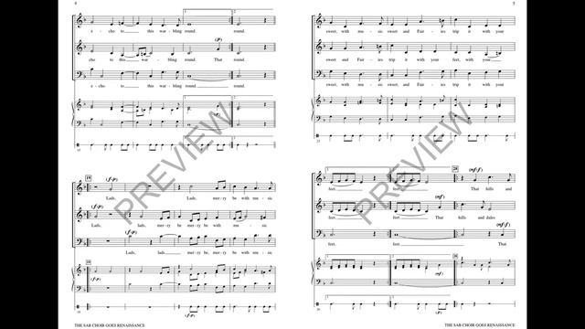 The SAB Choir Goes Renaissance, 1. Come, Let's Begin - Arranged by John Leavitt смотреть онлайн