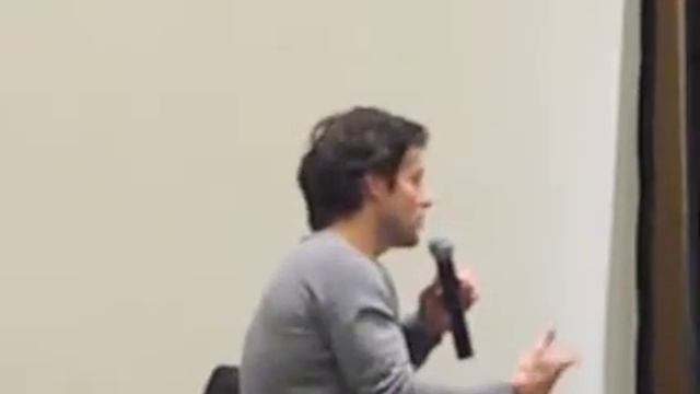 Jamie Bamber - Burbank 2007 - Re: No Writers On Set