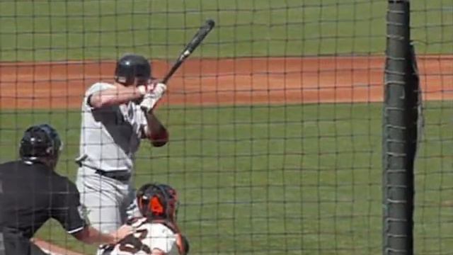 Slow Motion - Madison Bumgarner First MLB Start Plus Youkilis Strikeouts Monte Irvin