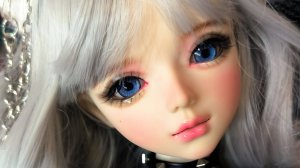 Ч 2 Распаковка. Кукла ДЕВОЧКА-ЛИСА. Реалистичная коллекционная БОЛЬШАЯ шарнирная кукла БЖД, рост 60