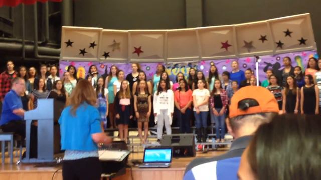 Syerra Vasquez(14) • Christina Perri "Jar of Hearts" Choir Solo смотреть онлайн