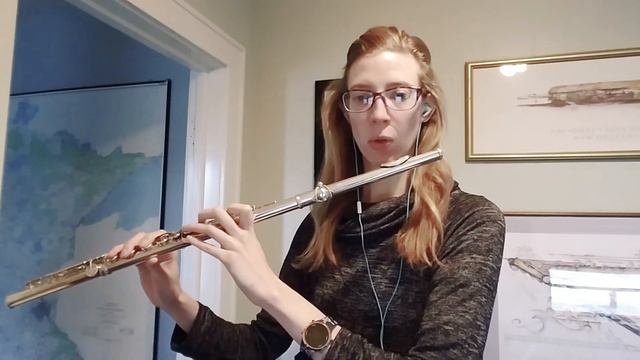 2nd flute accompaniment to Berbiguier Etude no. 10 (by Altès) смотреть онлайн