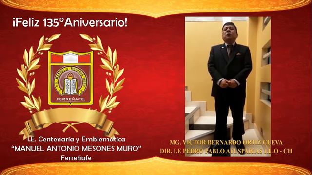 SALUDO MG. VICTOR BERNARDO ORTIZ CUEVA смотреть онлайн
