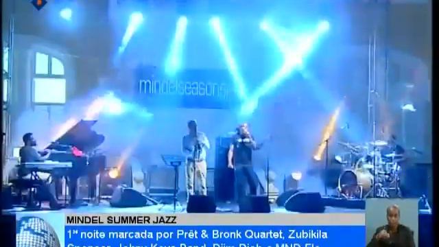 1ª Noite Marcada Por Prêt & Bronk Quartet, Zubikila Spencer, Johny Keys Band, Djim Djob E MND Flo