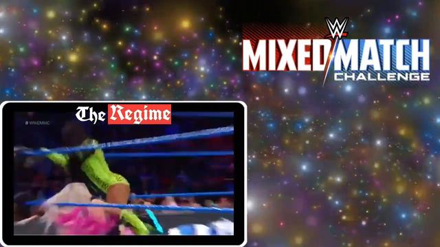 WWE MIXED MATCH CHALLENGE FULLMATCH Braun Strowman And Alexa Bliss Vs Jimmy Uso And Naomi