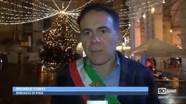 “Pisa Is Natale”: l’accensione degli alberi dà il via al calendario di eventi natalizi смотреть онлайн