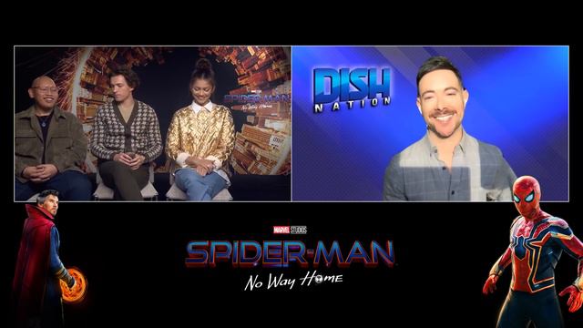 TOM HOLLAND, ZENDAYA and JACOB BATALON on secret talents and SPIDER-MAN! смотреть онлайн