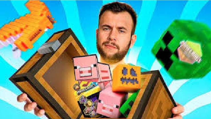 Я Заказал Целую Коробку Мерча по Майнкрафту | Вот что получилось… [Перезалив] смотреть онлайн