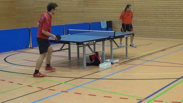 stoni Ballonabwehr vs Tilman Kisslinger Practicing CVJM Unterasbach 20180110 Table Tennis 4 смотреть онлайн