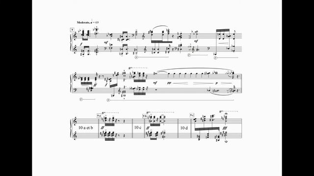 NICOLAS ZOURABICHVILI : Six variations pour piano par Jean-Claude Pennetier. Var. 4-5-6. смотреть онлайн