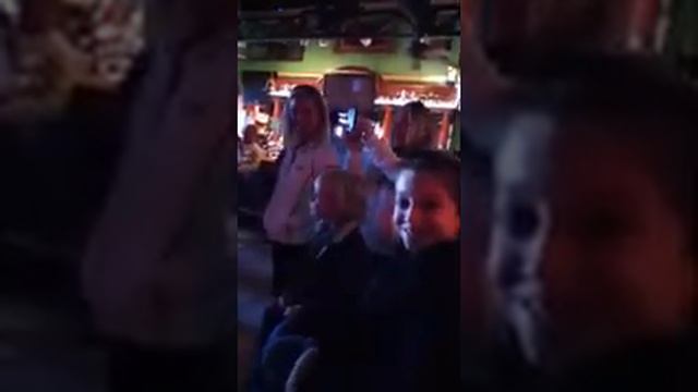 Harrison playing Jimi Hendrix