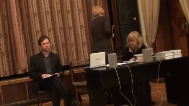 Элла Титова-Ромм и Михаил Ромм - Фрагмент презентации книги в ЦДЛ, 2010