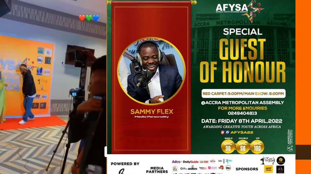 Bedrocka Live at the AFYSA Awards, Accra Ghana, 2022 смотреть онлайн