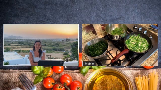 Anna Maria Baraouh From Naxos - Spinach Omelet