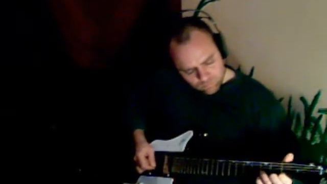 Guitar playing in style of a 80th sience fiction movie soundtrack смотреть онлайн