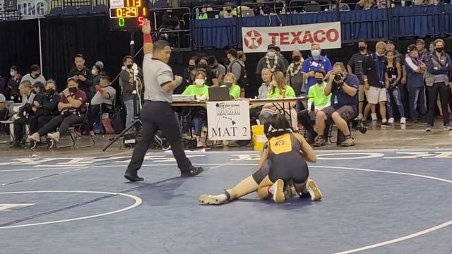 97: Erin Hikiji (Mililani) vs. Angelina Godoy-Holt (Kapolei), STATE FINAL (3-5-2022) смотреть онлайн