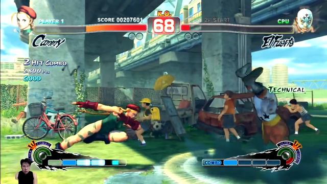 (PS3) Ultra Street Fighter 4 - 78 - Cammy - Lv Hardest смотреть онлайн