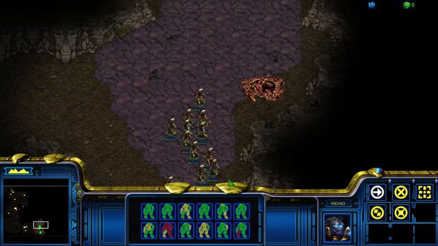 HFP - Путь жесткого поиска - StarCraft Remastered Brood War.Protoss.Mission 01 - часть 032 смотреть онлайн