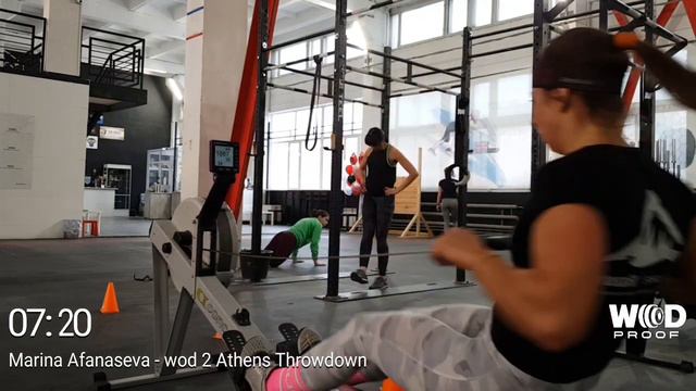 Wod 2 Athens Throwdown Marina Afanaseva смотреть онлайн