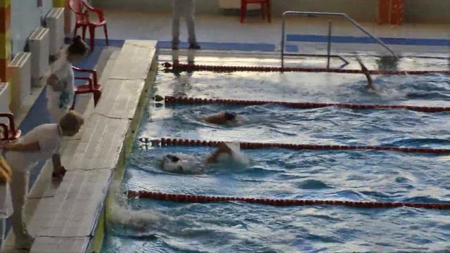 СШ-4 Некрасовка Плавание 29.04.2015 Кубок Москвы Спина Ежков