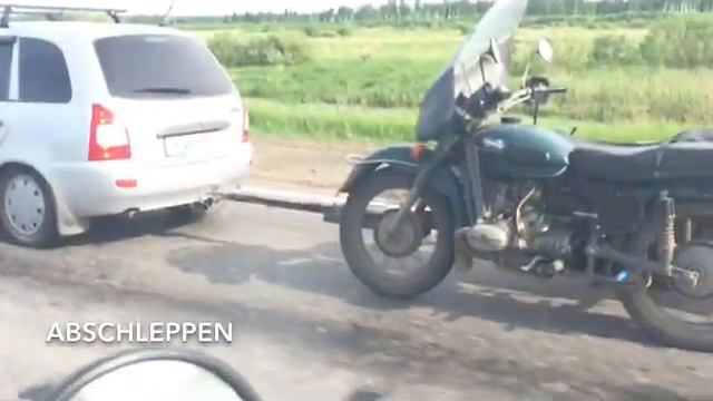 Weltreise Mit Dem Motorrad Russland.