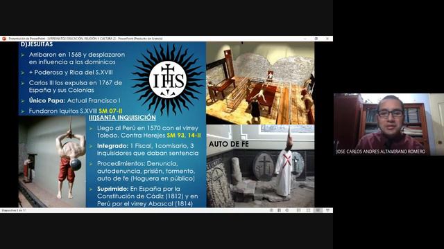 VIRREINATO II: EDUCACIÓN, RELIGIÓN, CULTURA Y CRONISTAS COLONIALES смотреть онлайн
