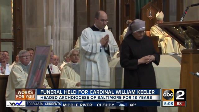Funeral Held For Cardinal William Keeler In Baltimore