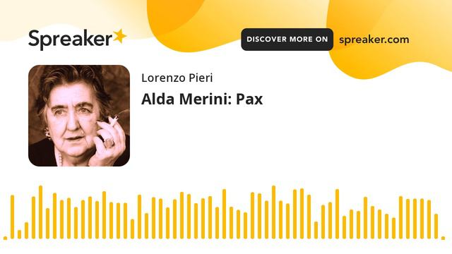 Alda Merini: Pax