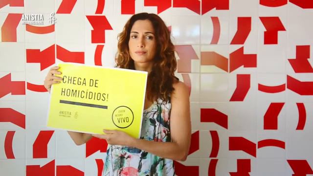 Camila Pitanga #EuMeImporto Anistia Internacional смотреть онлайн