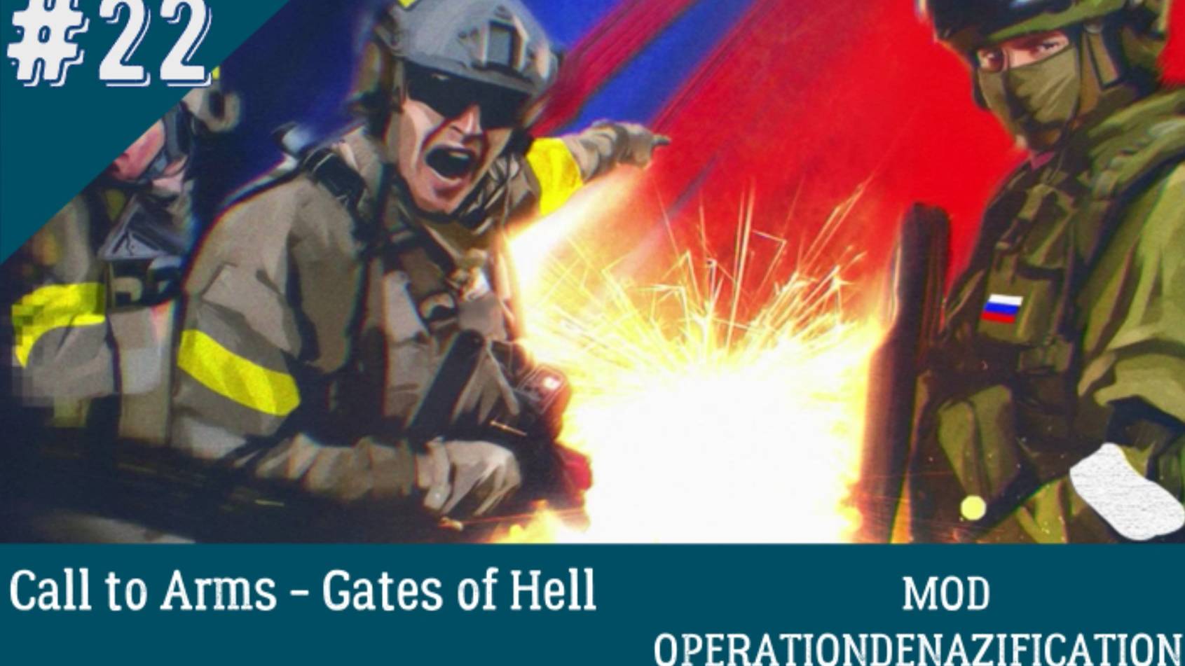 ★Call to Arms - Gates of Hell★ ДЕНЬ 22★ ХАРДКОР★ МОД OPERATION DENAZIFICATIONOF UKRAINE ★
