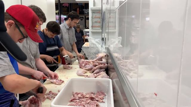 Butcher and apprentice at work,,,,,, смотреть онлайн
