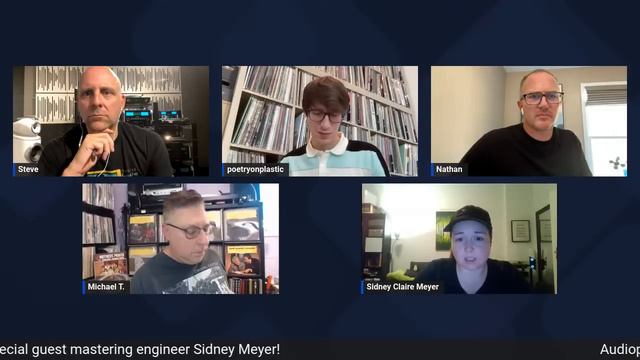 LIVE Audiophile Roundtable (Midweek) The gang welcomes special guest Mastering Engineer Sidney Meye смотреть онлайн