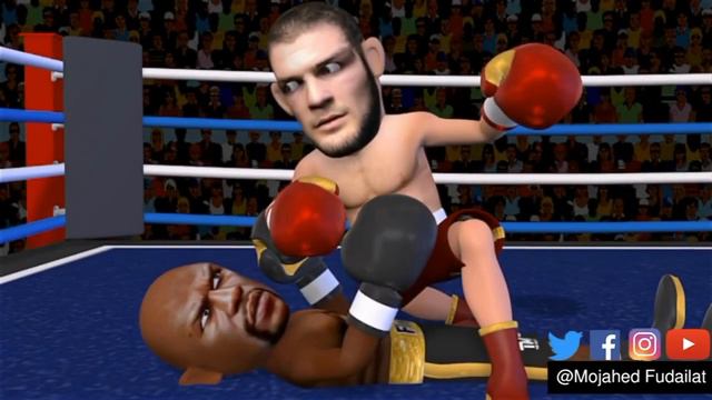 Khabib Posted An Anime/Khabib Vs Floyd