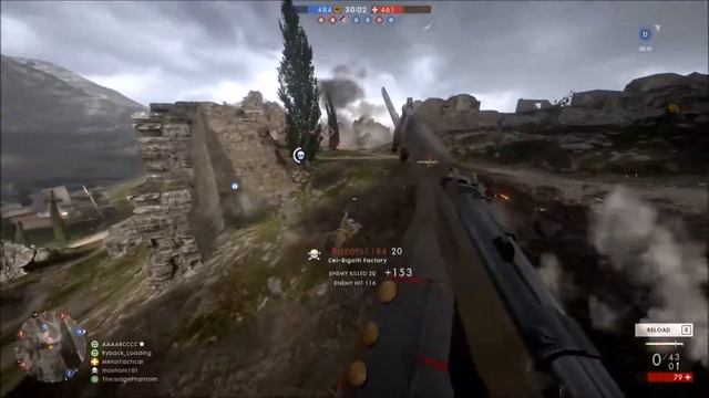 Cei-Rigotti Stats & History - Battlefield 1 PC Gameplay/Guide смотреть онлайн