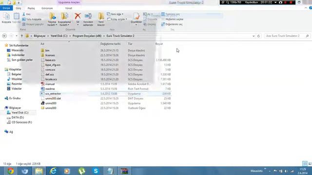 ETS 2 scs.extractor sorunu смотреть онлайн