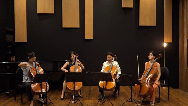 Michel Corrette Concert In D 'Le Phenix' 협주곡 D '불사조' Variation Cello Ensemble 바리에이션 첼로 앙상블