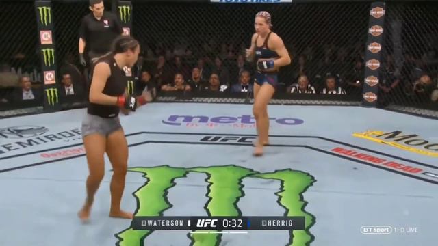 UFC 229 (Part 5) MICHELLE WATERSON VS FELICE HERRIG (Rnd 3) #KHABIB #MCGREGOR смотреть онлайн