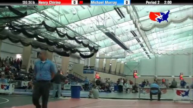 University Nat`ls FS  120 KG / 264.5 Lbs: Henry Chirino Vs. Michael Murray