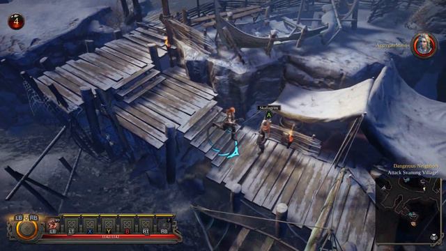 Vikings Wolves of Midgard First online coop play Xbox One X 4K смотреть онлайн