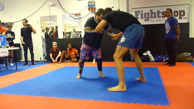 Grotta Grappling '14 Q3 - Tomas Vollros [SW Open Advanced - Kamp 3] vs Martin Sikveland (Finals)