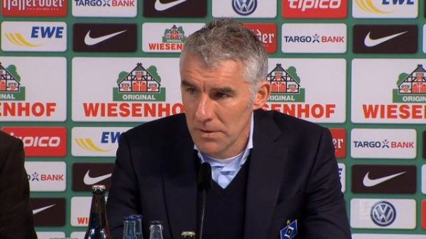 Mirko Slomka nach Nord-Derby: "Ausgleich nicht verdient" | SV Werder Bremen - Hamburger SV 1:0